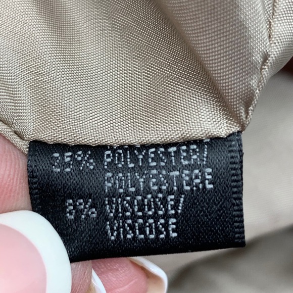 Lafayette 148 NY 2 Pc Wool Blend Pants/Blazer Suit Brown Iridescent Button Sz 16 - Picture 14 of 16